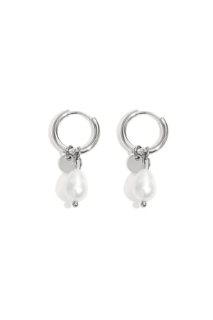 Earrings Pearl Drops Stainless Steel h5 
