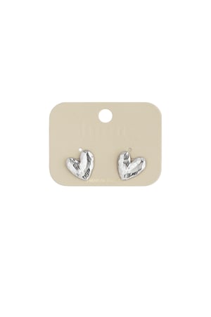 Stud Earrings Heart Simple Daily Simple Series Women's jewelry h5 Picture3