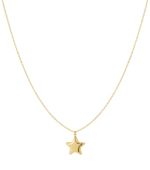Collar de mujer embarazada con lindo colgante de estrella. h5 
