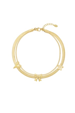 Charming bow Anklet h5 
