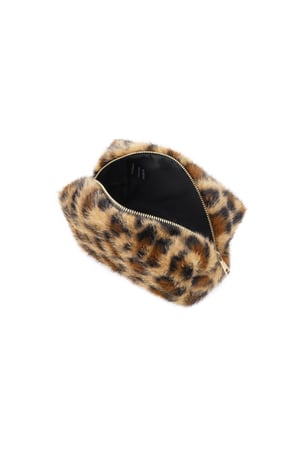 Soft leopard makeup bag h5 Picture5