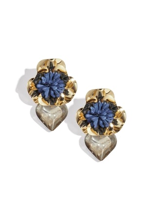Iron Drop Earrings Flower Daily Ethnic Series Women's jewelry h5