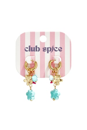 Stainless Steel Drop Earrings Flower Casual Daily Romantic Series Women's jewelry h5 Picture3