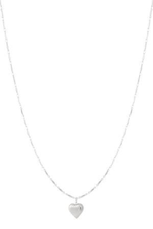 Roestvrijstalen hangerkettingen Hart Casual Dagelijks h5 Afbeelding3