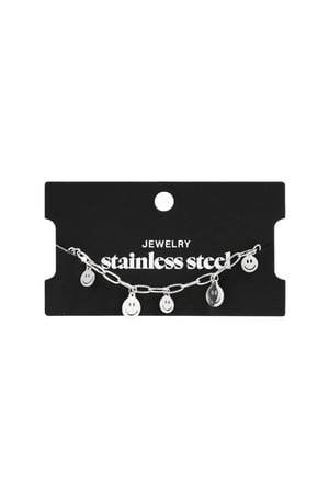 Bracelet multiple smileys Gold Color Stainless Steel h5 Picture4