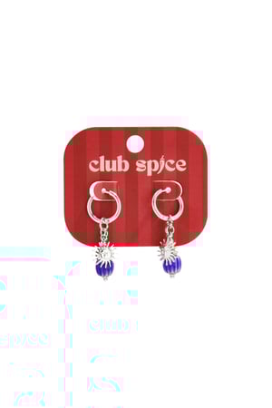Sun Happy Charm earrings h5 Picture3