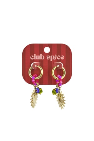 Glowing Heart Happy Charm earrings h5 Picture5