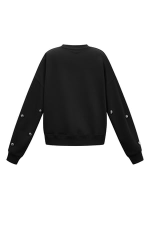 Maglia Cotone Donna Maglione Lungo Manica Casual Puntini h5 Immagine3