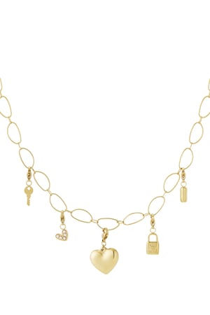 Big heart DIY Necklace h5 Picture4