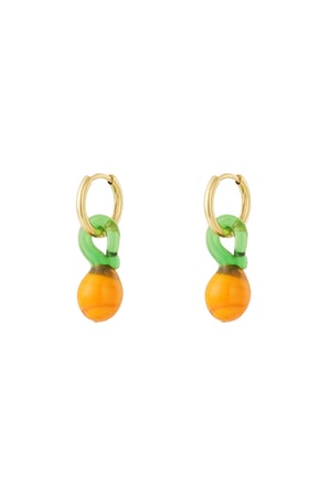 Orange blossom Earrings h5 