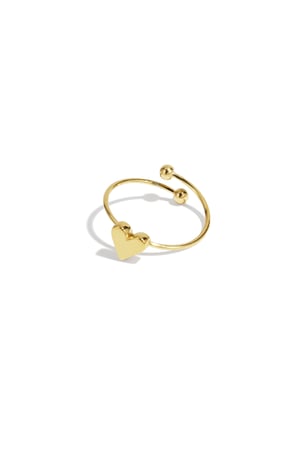 Petite bague en forme de coeur h5 