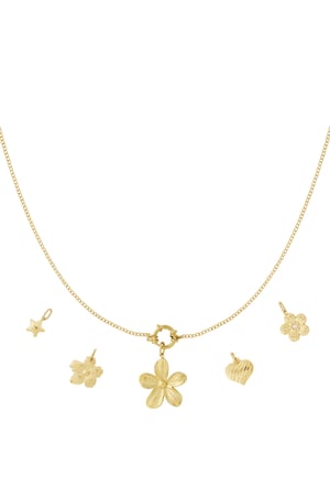 Flower DIY necklace h5 