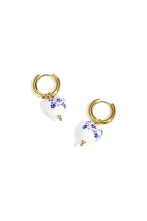 Ceramics Drop Earrings Flower Casual Daily Simple Series Women's jewelry h5
