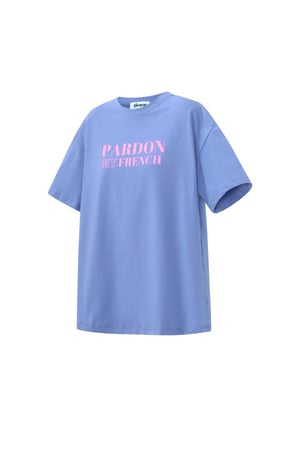 Cotton Women's T-shirt Casual Letters h5 Picture2