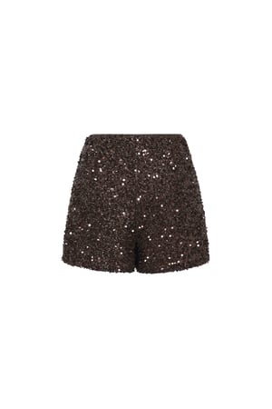 Woven Polyester Fiber Women's Mini Skirt Elegant Sequins 2-piece set h5 Picture3