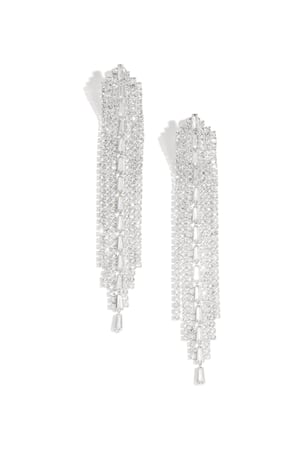 Kupfer Baumeln Ohrringe Geometrische Elegante Weihnachten Luxuriöse Serie frauen schmuck h5 Bild5