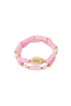 Pulsera de concha en flor h5 