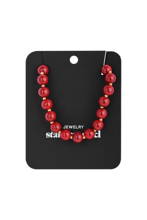 Acrylic Beaded Necklaces Beads Casual Simple Series Women's jewelry h5 Picture4