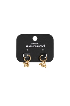 Pendientes colgantes de acero inoxidable con forma irregular, serie casual, diaria y sencilla, joyería para mujer. h5 Imagen4