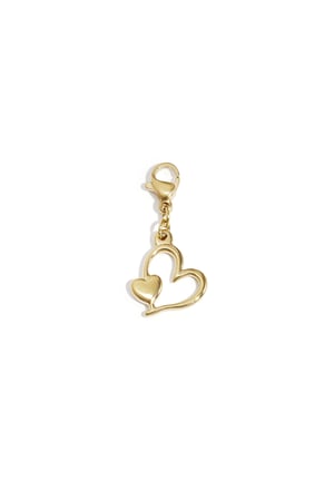 Jewelry charm double hearts DIY h5 