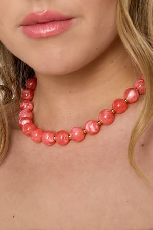 Colliers de perles acryliques - Collection simple et décontractée pour femmes - 135 mm h5 Image3