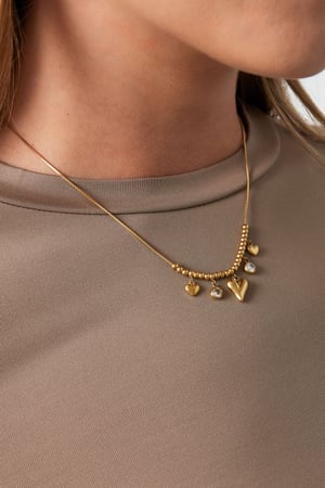 gleaming heart necklace h5 Picture2