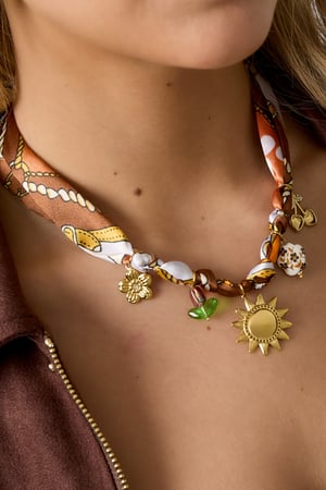 Collane con ciondolo in acciaio inossidabile, serie casual semplice da indossare ogni giorno, gioielli da donna h5 Immagine4