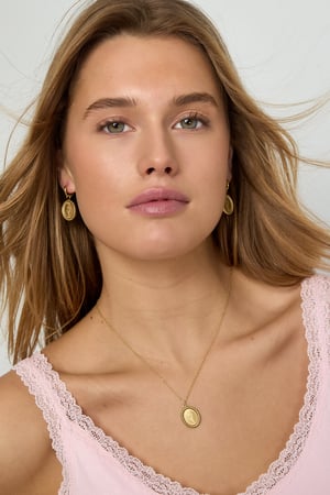 Tulip Blossom Stainless Steel Necklace h5 Picture4