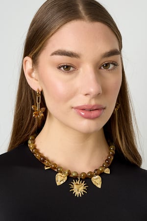 Bead necklace with summer charms h5 Picture2