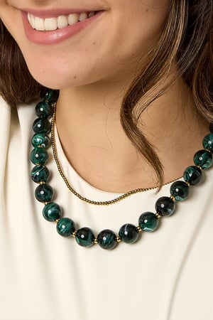 Colliers de perles acryliques - Collection simple et décontractée pour femmes - 135 mm h5 Image5