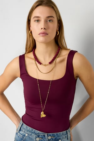 Perlenkette mit Vorderverschluss – 12 mm h5 Bild3