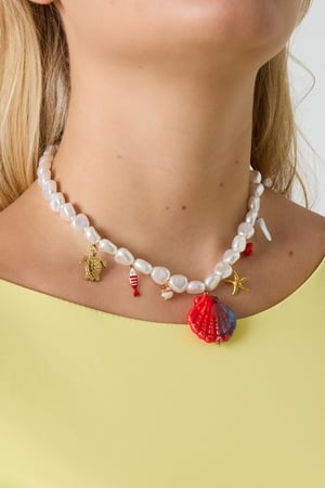 Colliers de perles artificielles Tortue Décontracté Vacances/Plage Série Simple Bijoux pour femmes h5 Image4