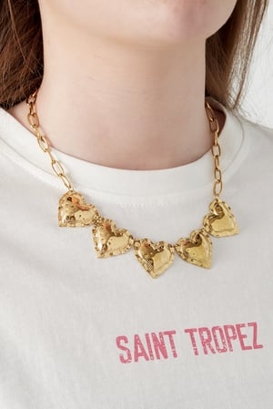 5 Hearts Necklace h5 Picture2