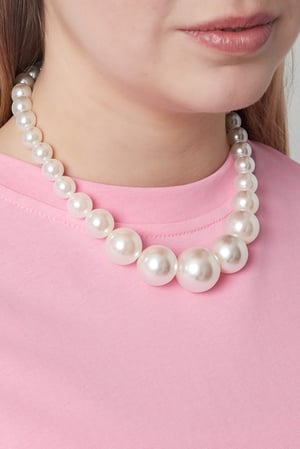 Honey pearl necklace -20mm h5 Picture2