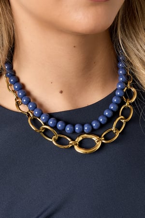 Edelstahlkette Halsketten Kette Casual Daily Simple Series Damenschmuck h5 Bild3