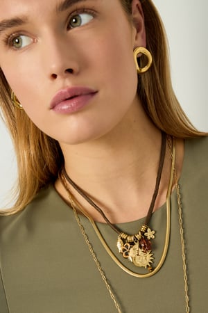 Touwhanger kettingen zon Dagelijkse romantische serie Dames sieraden h5 Afbeelding4