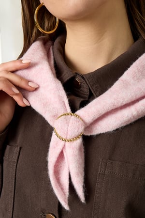Scarf clip with twisted detail h5 Picture2