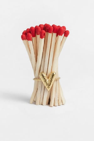 Stainless Steel Statement Rings Heart Casual Daily Simple Series Women's jewelry h5 Picture3