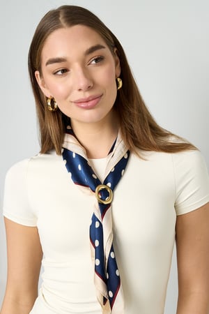 Oval chunky scarf clip h5 Picture2