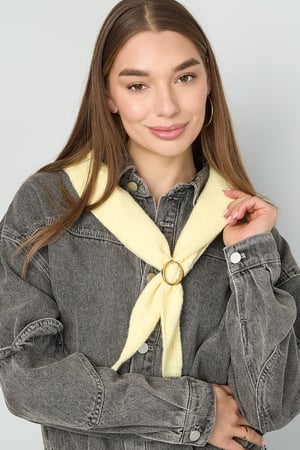 Organic scarf clip with taper h5 Picture2