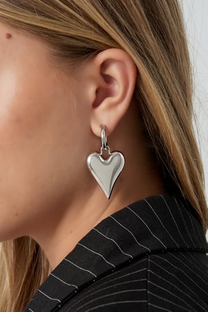 büyük kalp kolye küpe h5 Resim2