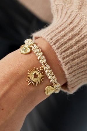 bracelet linked in love - green and h5 Picture2