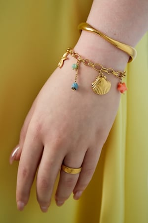 Armband Party am Meer - Goldfarben h5 Bild2