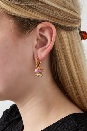 boucles d'oreilles créoles bloom h5 Image2