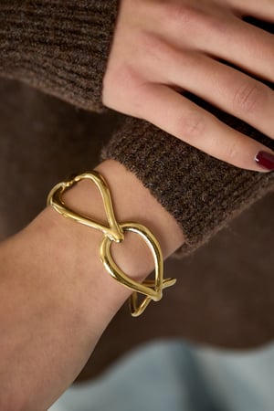 Bracciale con gocce aperte h5 Immagine2