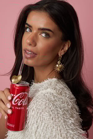 Stainless Steel Drop Earrings Heart Casual Daily Simple Series Women's jewelry h5 Picture2