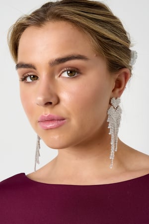 Copper Dangle Earrings Heart Casual Daily Simple Series Women's jewelry h5 Picture3