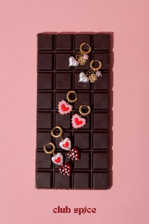 Stainless Steel Drop Earrings Heart Sweet Daily Simple Series Women's jewelry h5 Picture2