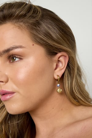 Stainless Steel Dangle Earrings fish Casual Daily Simple Series Women's jewelry h5 Picture4