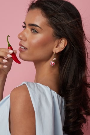 Stainless Steel Drop Earrings Simple Daily Romantic Series Women's jewelry h5 Picture3